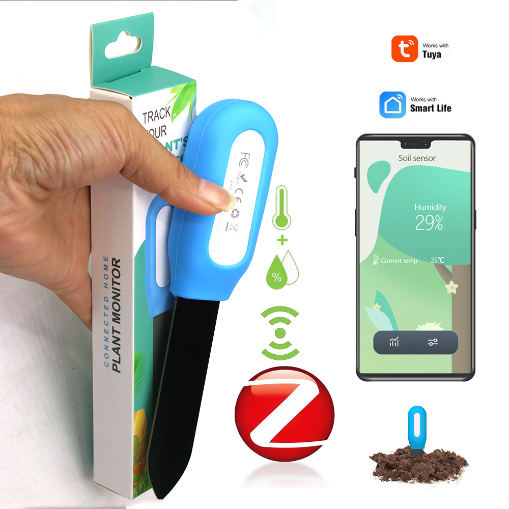 Smart Home Monitor - Inteligentny czujnik gleby Zigbee do monitorowania