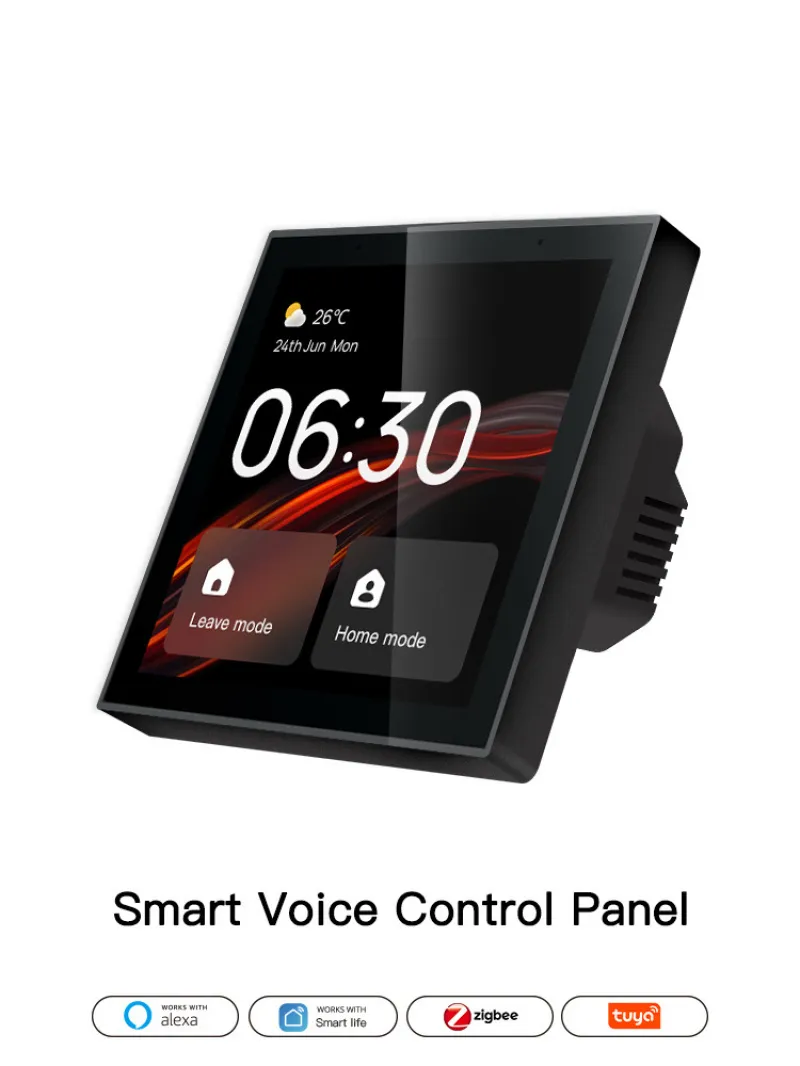 Smart Home Monitor - Inteligentny przełącznik Tuya Smart Home 4-calowy