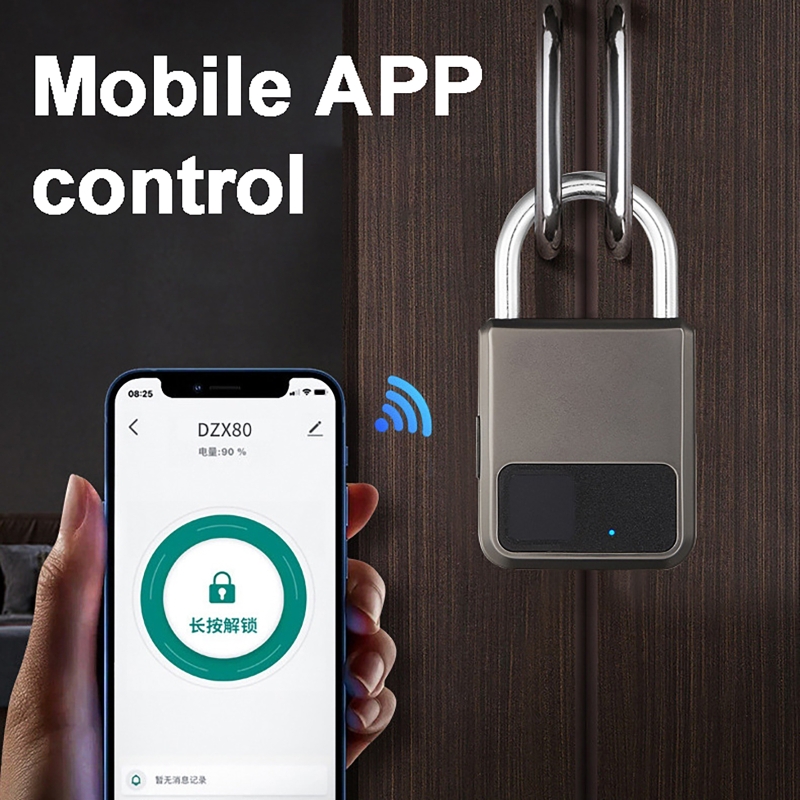 Smart Door Lock - Inteligentna kłódka Tuya z 20 kodami,