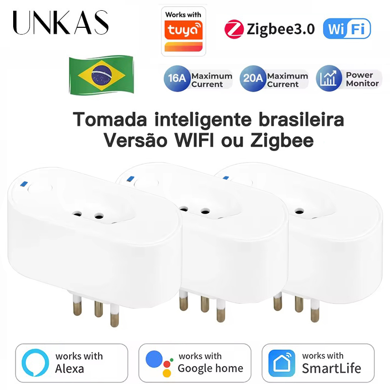 Smart Home Or Smart Home - UNKAS współpracuje z gniazdkami Tuya Brazylia