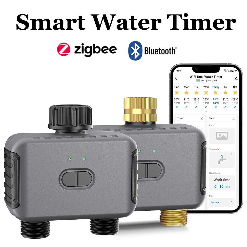 Smart Home Zigbee - Inteligentny programator nawadniania Tuya Zigbee/BT, automatyczny