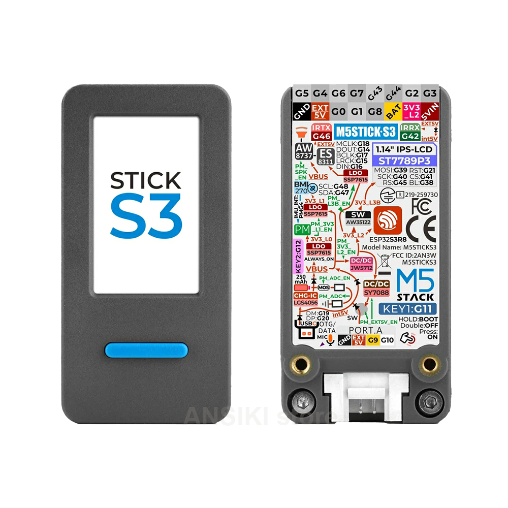 Smart Home Monitor - M5Stack M5StickS3 ESP32-S3 Zestaw do rozwoju