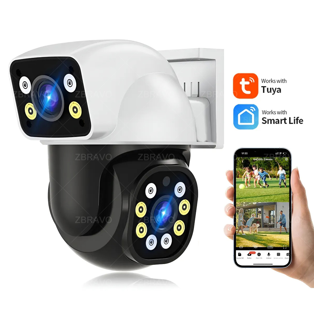Smart Home Camera - Smartlife 8MP WiFi Tuya Kamera Zewnętrzna