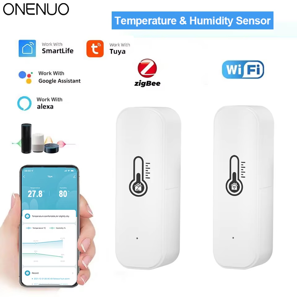 Smart Home Or Smart Home - Tuya Zigbee lub WiFi czujnik temperatury