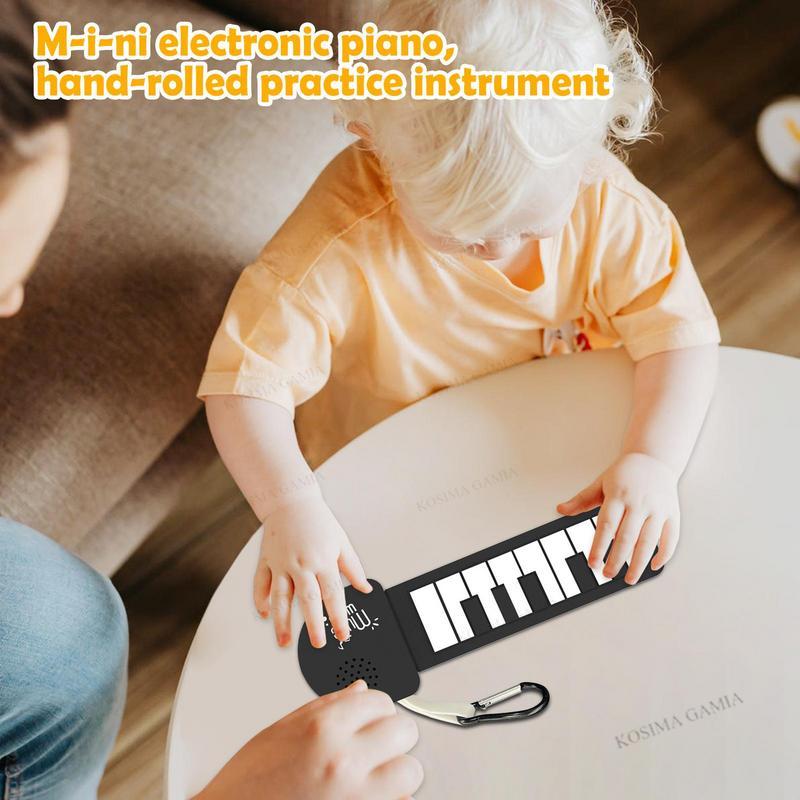 Smart Home Room - Elektroniczne pianino zwijane, silikonowe, elektryczne, składane,