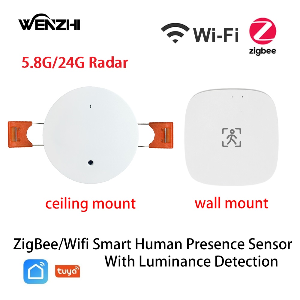 Smart Home Web - ZigBee Wifi MmWave czujnik ruchu obecności