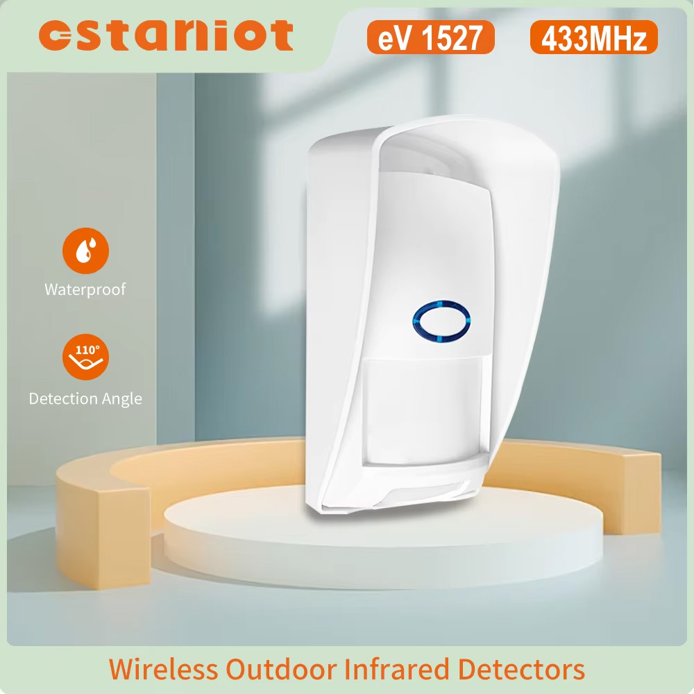 Smart Home Simple - Staniot 433Mhz Mini zewnętrzny czujnik ruchu