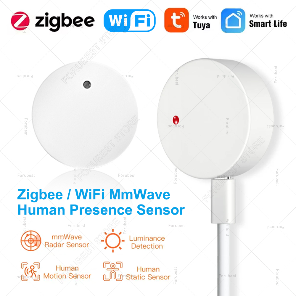 Smart Home Web - ZigBee Wifi MmWave czujnik obecności człowieka
