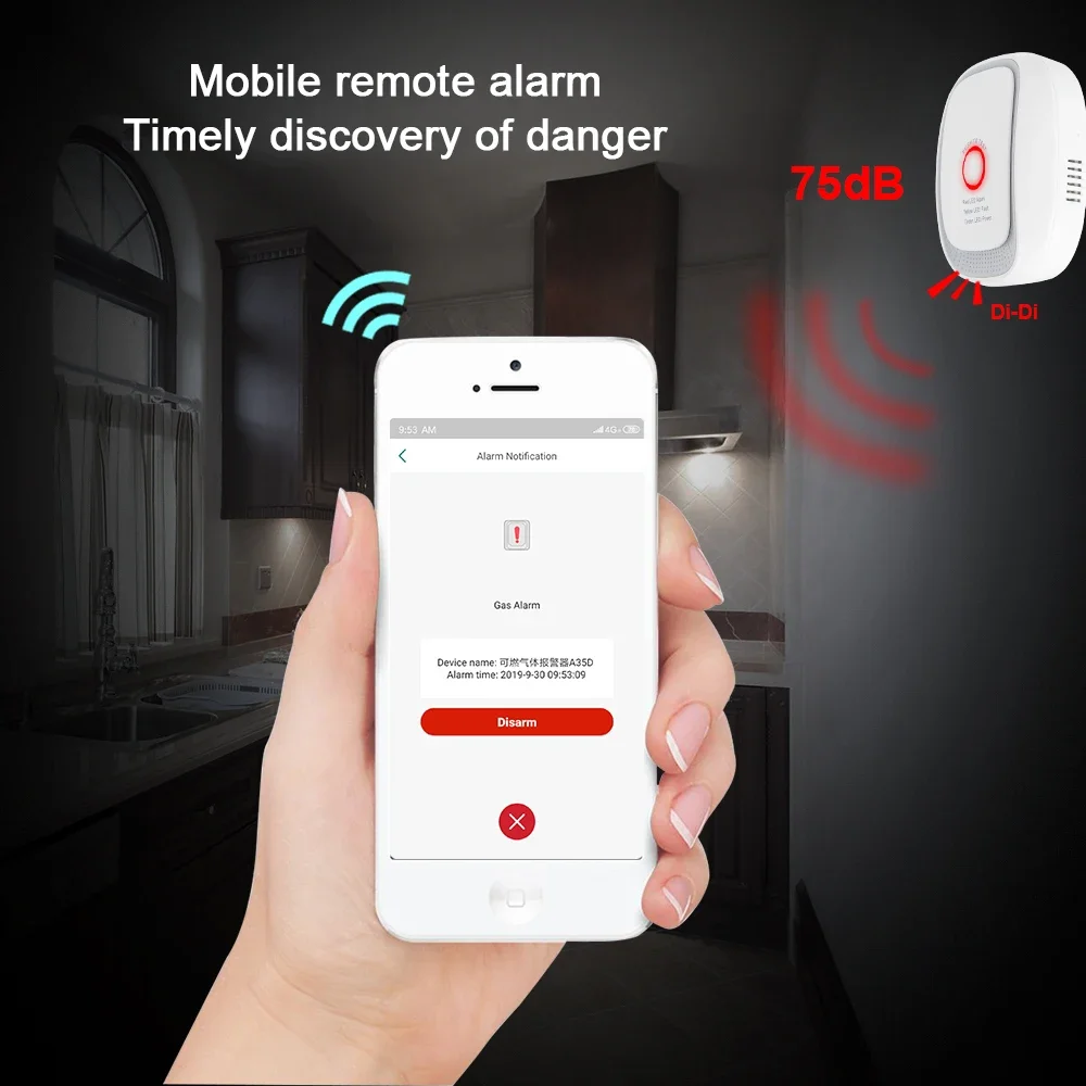 Czujnik gazu palnego HEIMAN Zi – Smart Home Zigbee recenzja i cena