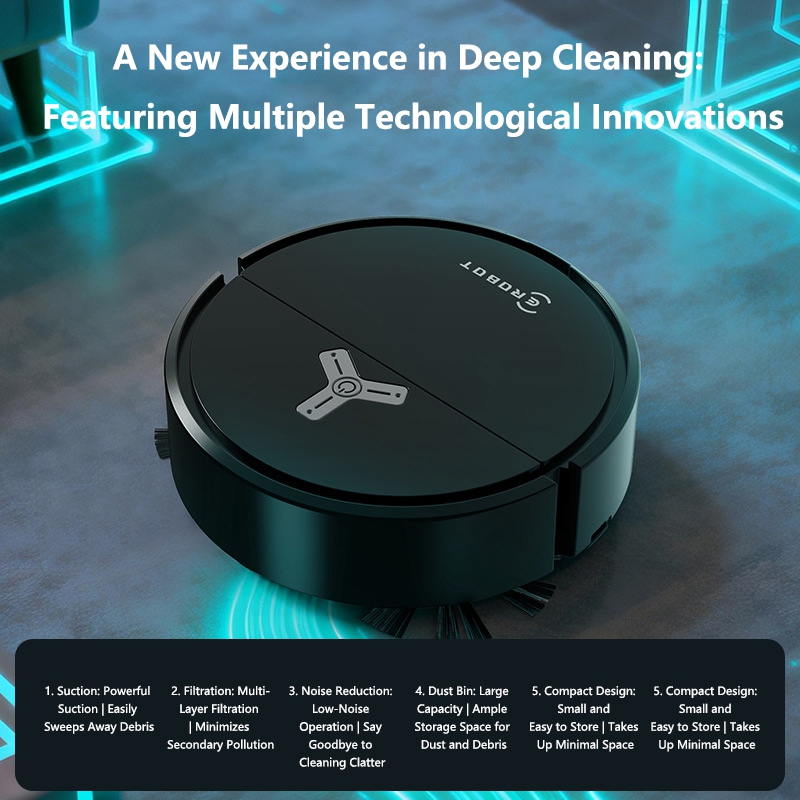 Robot sprzątający 3-w-1 Lenovo – Vacuum Cleaner Smart Home recenzja i cena