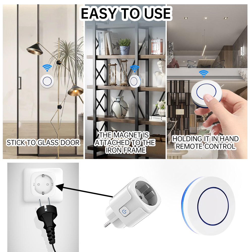 Bezprzewodowe gniazdko RF433 S – Smart Home Or Smart Home recenzja i cena