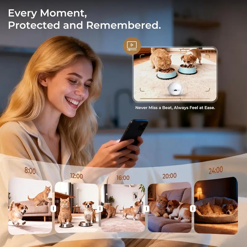 Przenośny wewnętrzny robot-kam – Smart Home Monitor recenzja i cena