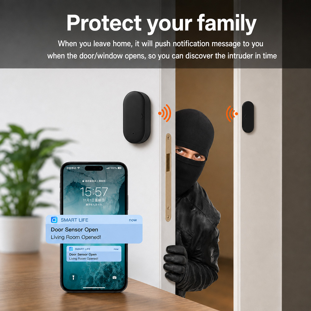 Czujnik otwarcia drzwi/okien T – Smart Home Simple recenzja i cena