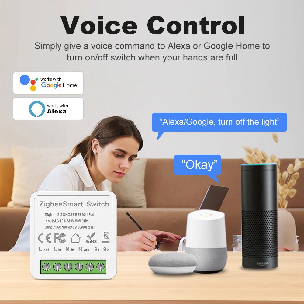 Moduł przełącznika Manhot ZigB – Smart Home Zigbee recenzja i cena