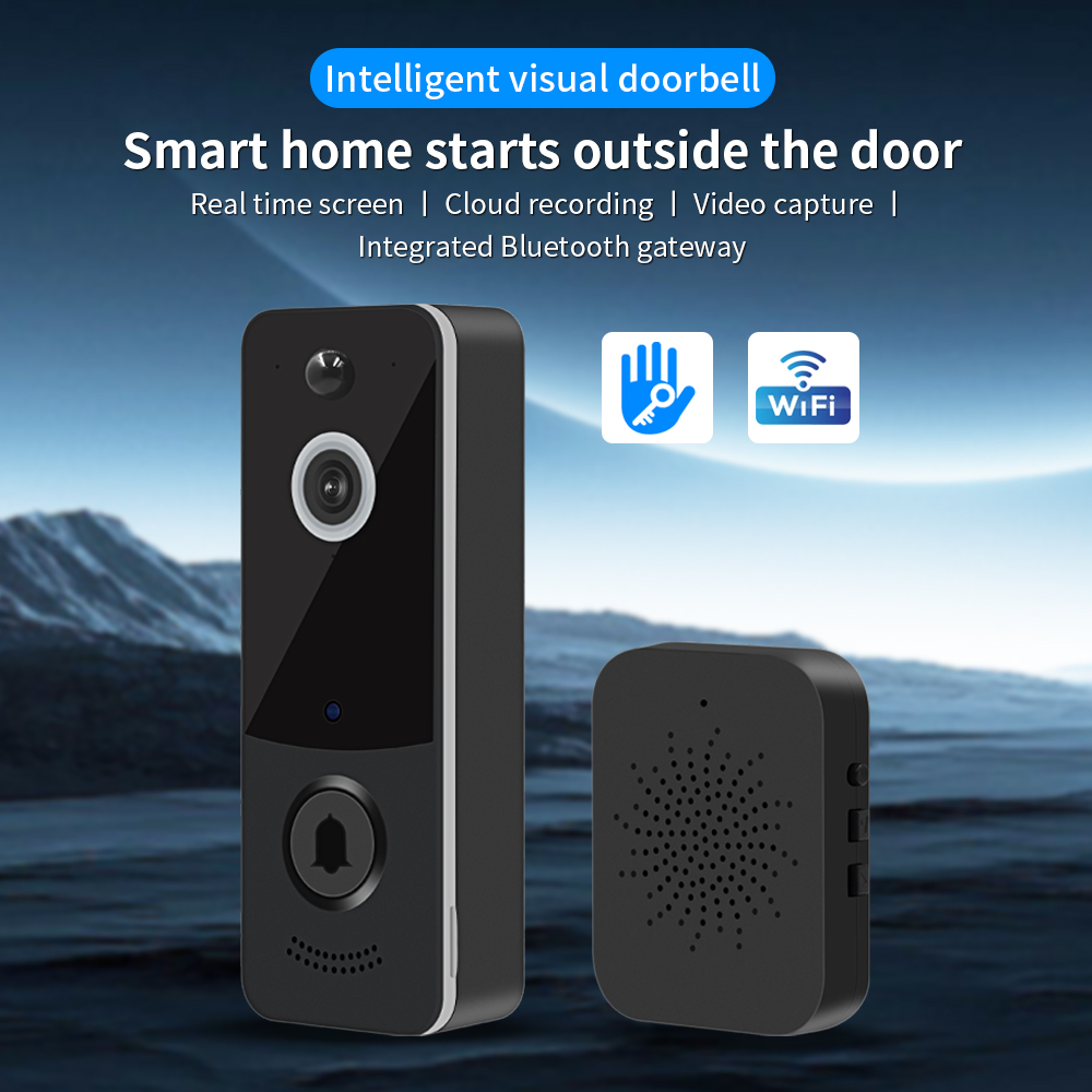 Dzwonek do drzwi z kamerą 1080 – Smart Home Battery Camera recenzja i cena