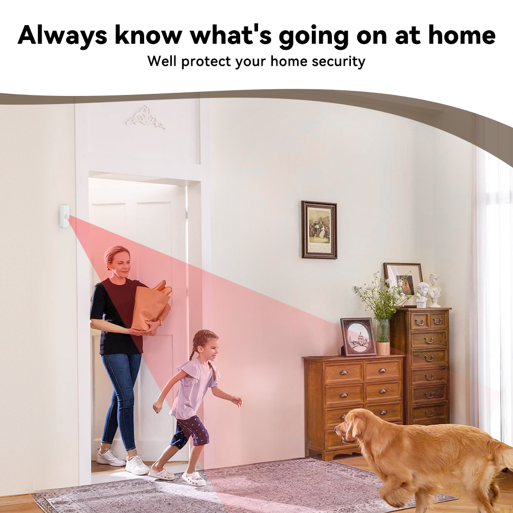 Czujnik ruchu PIR Tuya Smart,  – Smart Home Monitor recenzja i cena