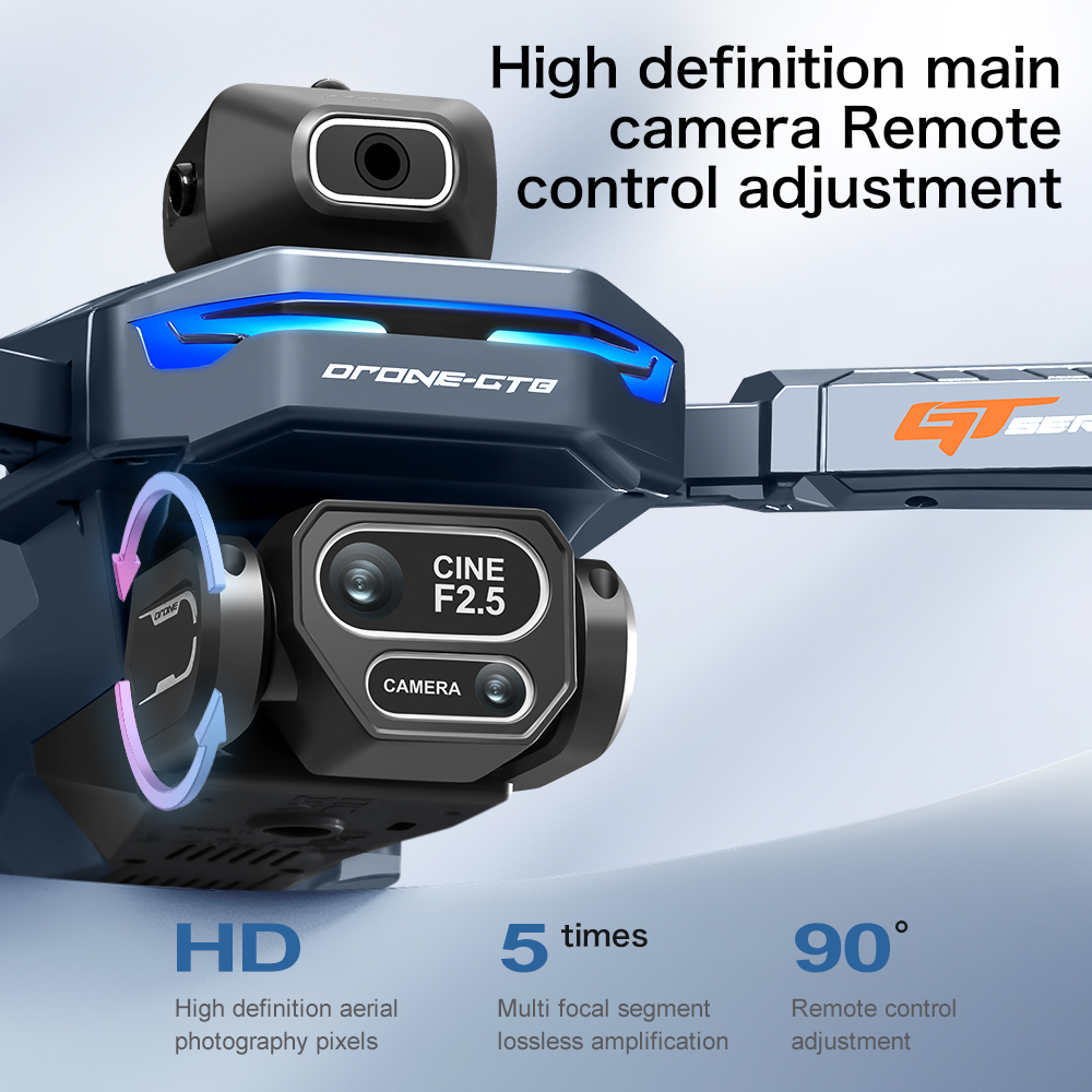 NOWY Dron GT8 HD RC 4K Profesj – Smart Home Camera recenzja i cena