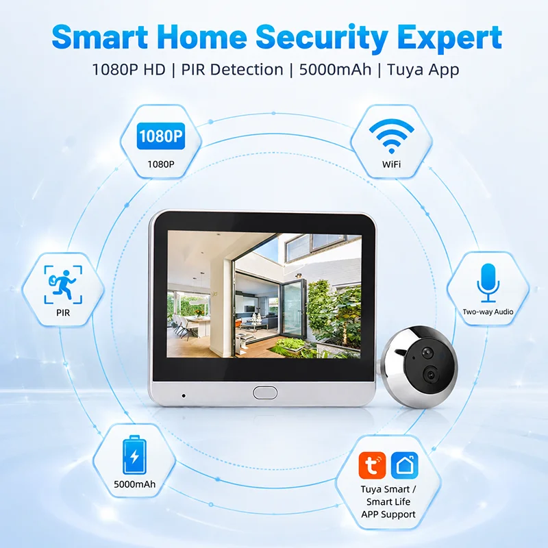 Tuya 3MP Inteligentny Cyfrowy  – Smart Home Battery Camera recenzja i cena