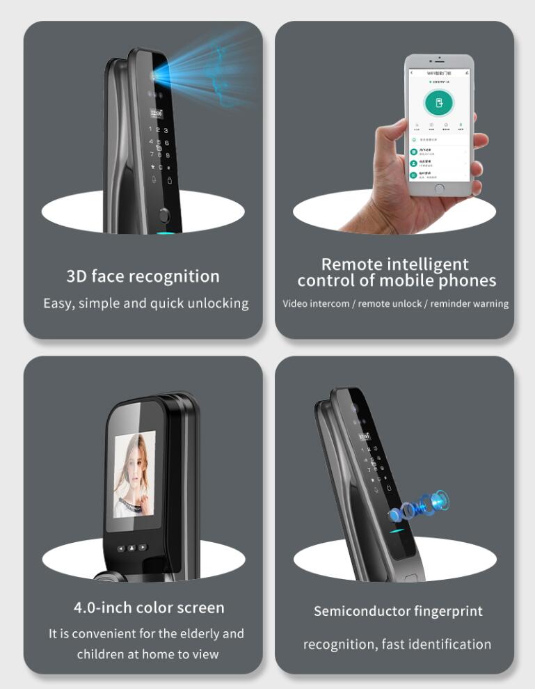 W pełni automatyczny inteligen – Smart Door Lock recenzja i cena