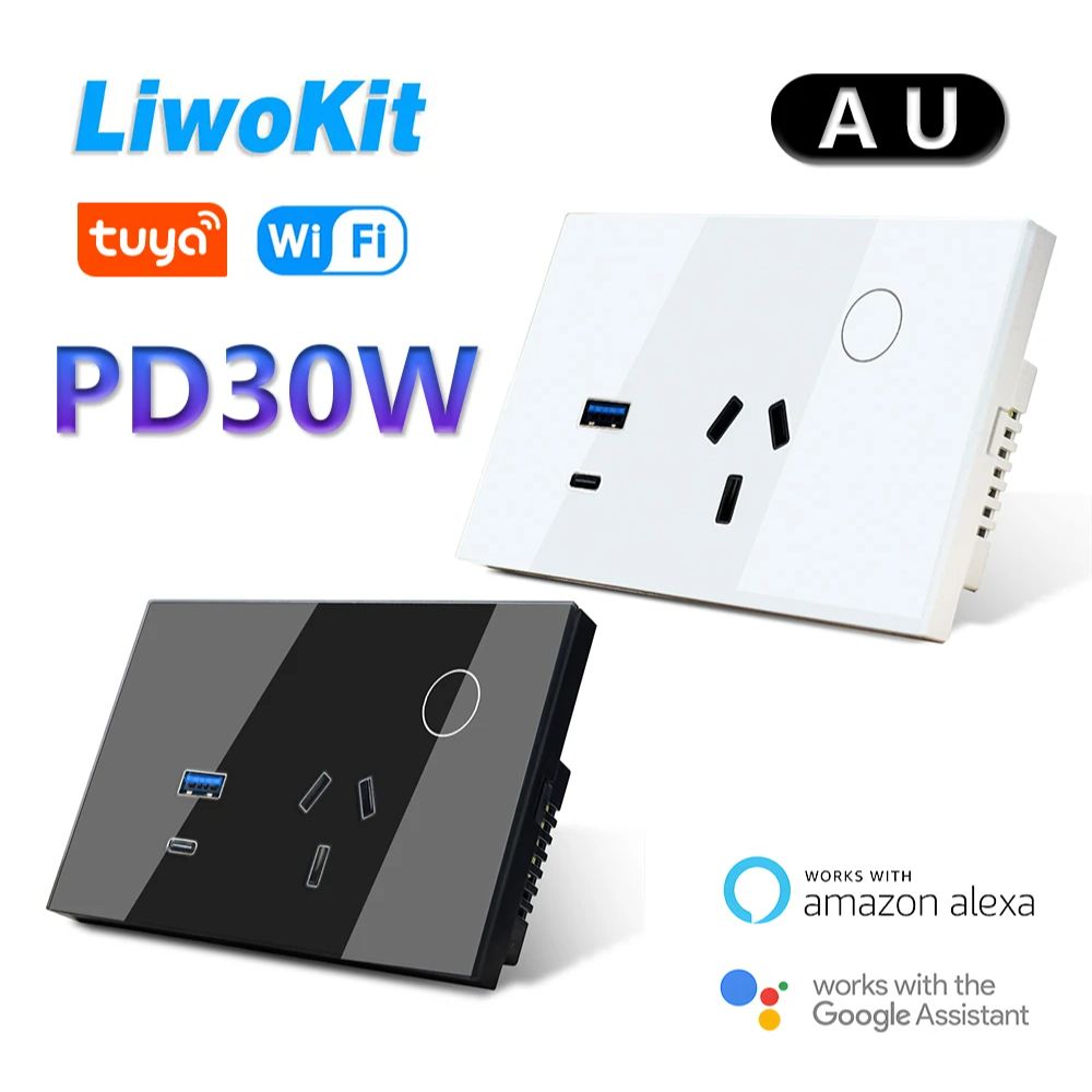 LiwoKit AU Tuya Wifi Gniazdko  – Smart Home Or Smart Home recenzja i cena