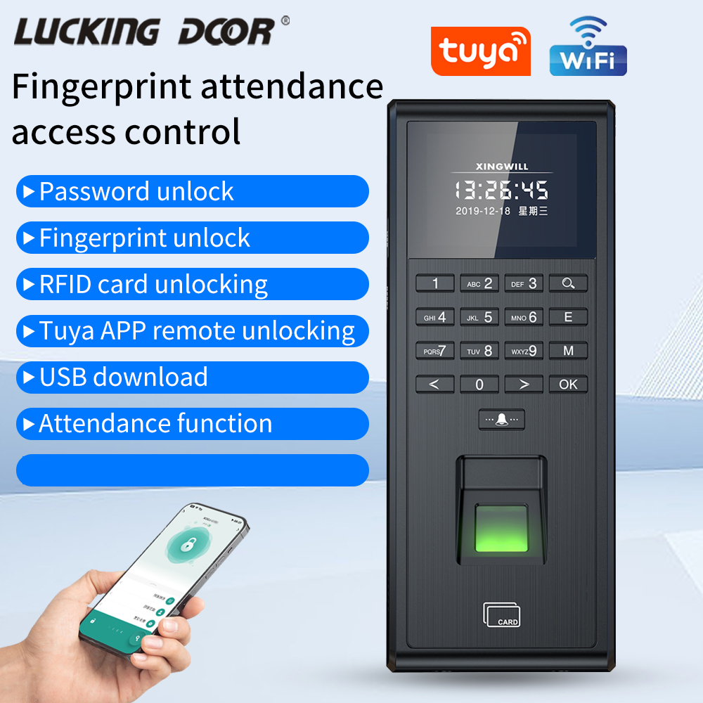 Tuya inteligentne biometryczne – Smart Door Lock recenzja i cena