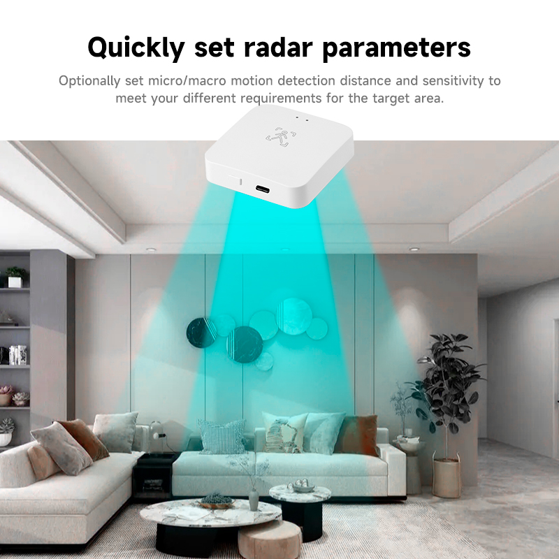 Czujnik obecności człowieka Tu – Smart Home Web recenzja i cena