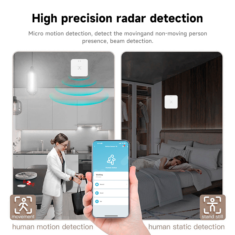 Czujnik obecności człowieka Tu – Smart Home Web recenzja i cena