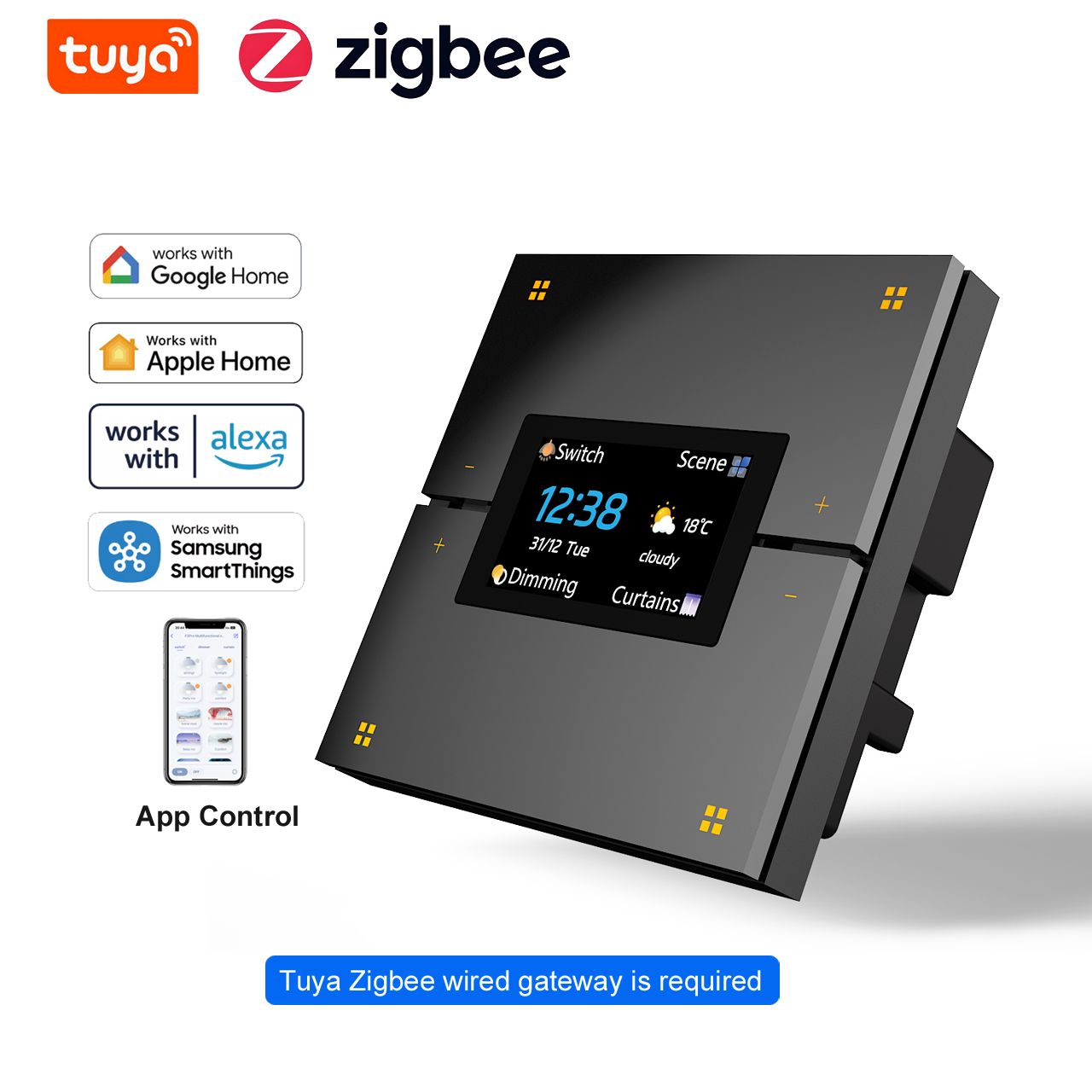M9 Pro 8-przyciskowy UK Tuya I – Smart Home Sistem recenzja i cena