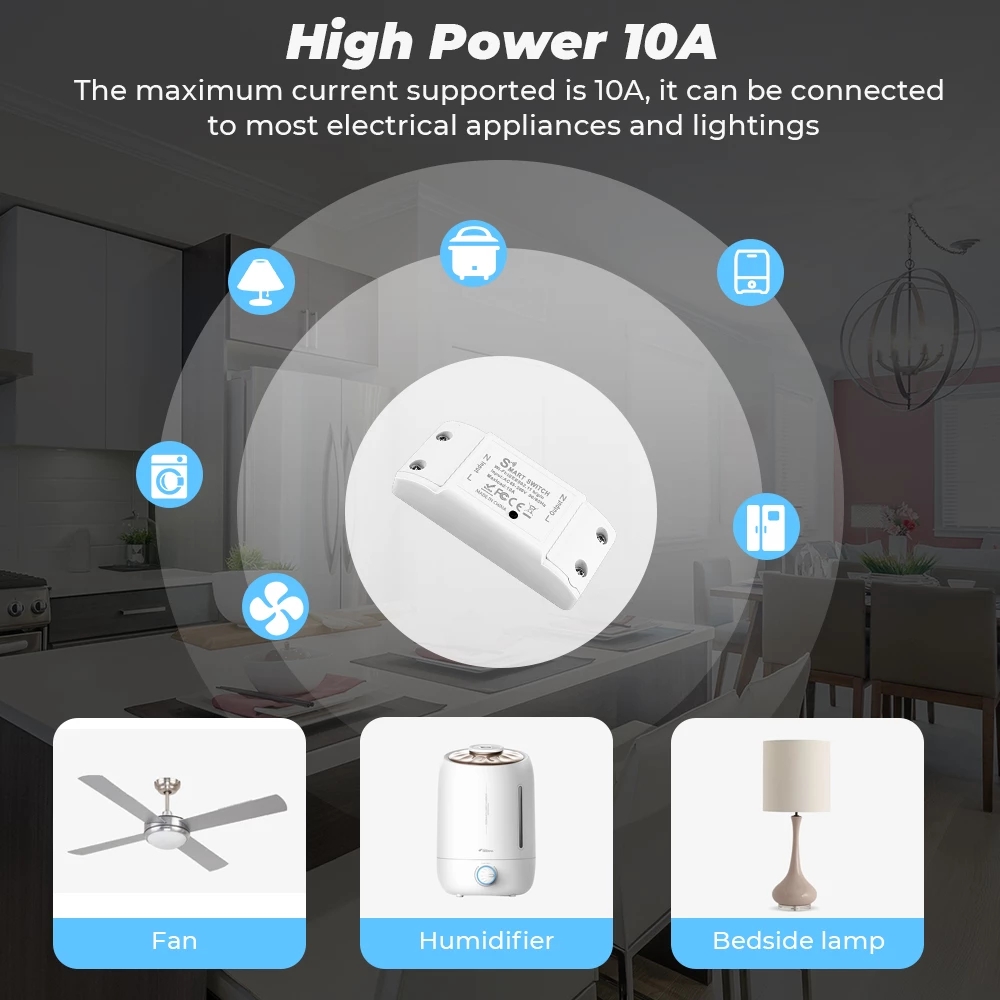 Moduł przekaźnikowy WiFi DIY M – Smart Home Simple recenzja i cena
