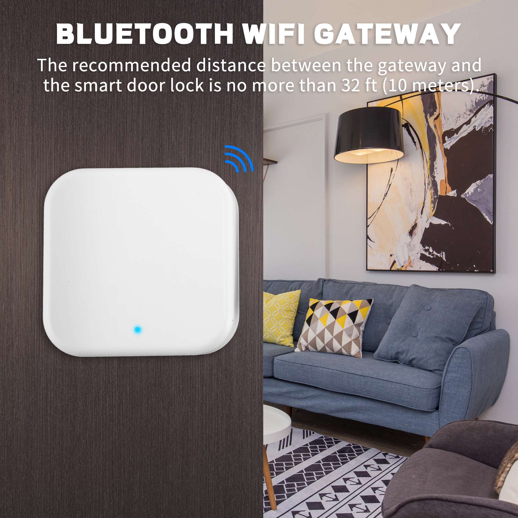 Bramka Bluetooth Wifi z czytni – Smart Door Lock recenzja i cena