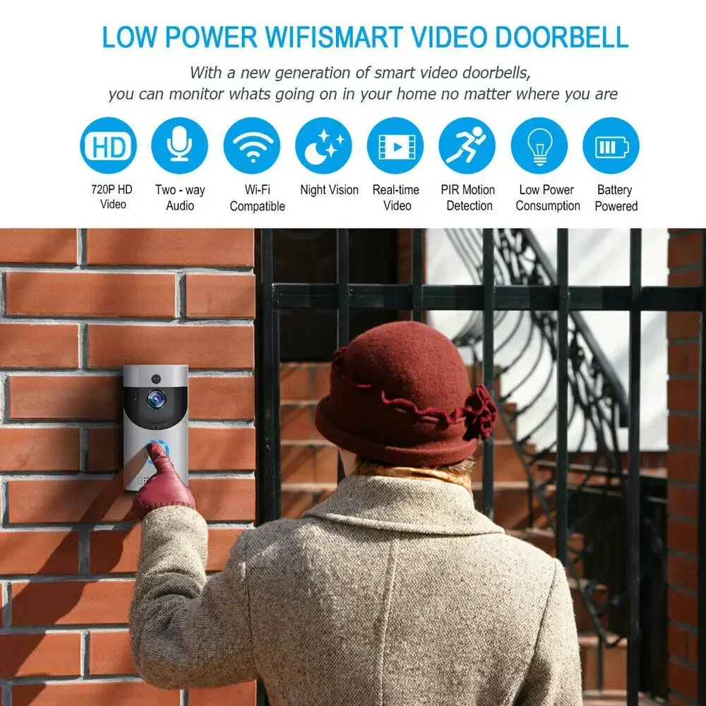 Inteligentny dzwonek do drzwi  – Smart Home Battery Camera recenzja i cena