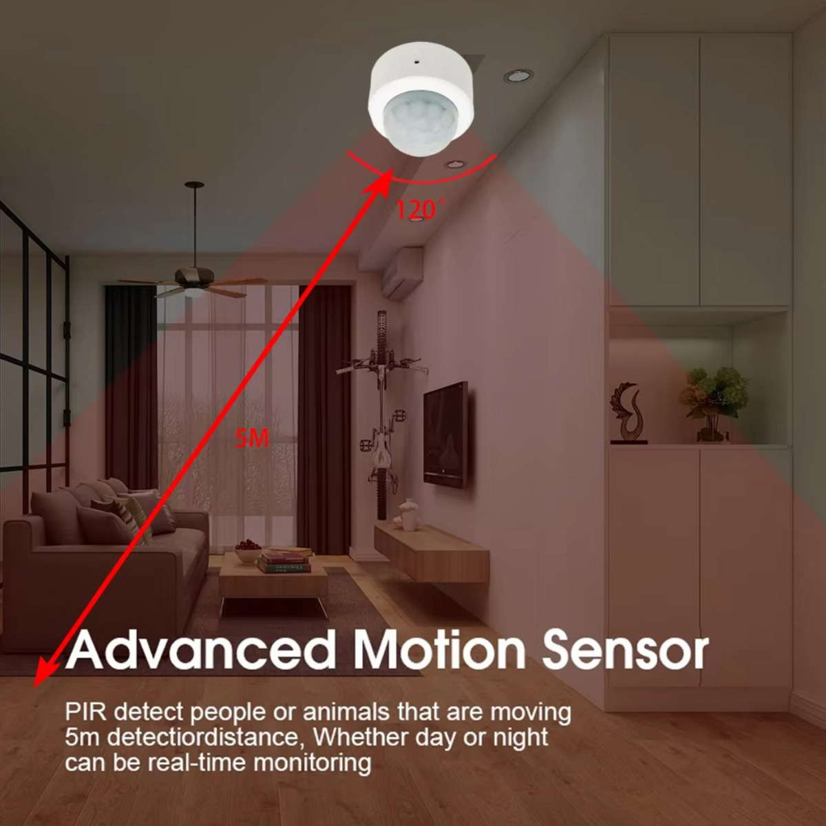 Czujnik ruchu Zigbee 3.0 Mini  – Smart Home Simple recenzja i cena