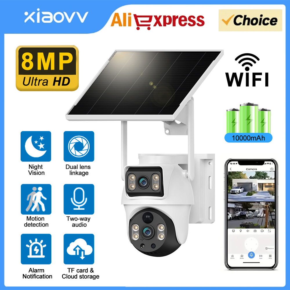 Kamera WiFi Solarna z Podwójny – Smart Home Battery Camera recenzja i cena