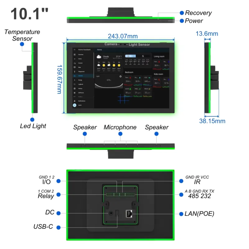 Panel Smart Home Home Assistan – Smart Home Monitor recenzja i cena