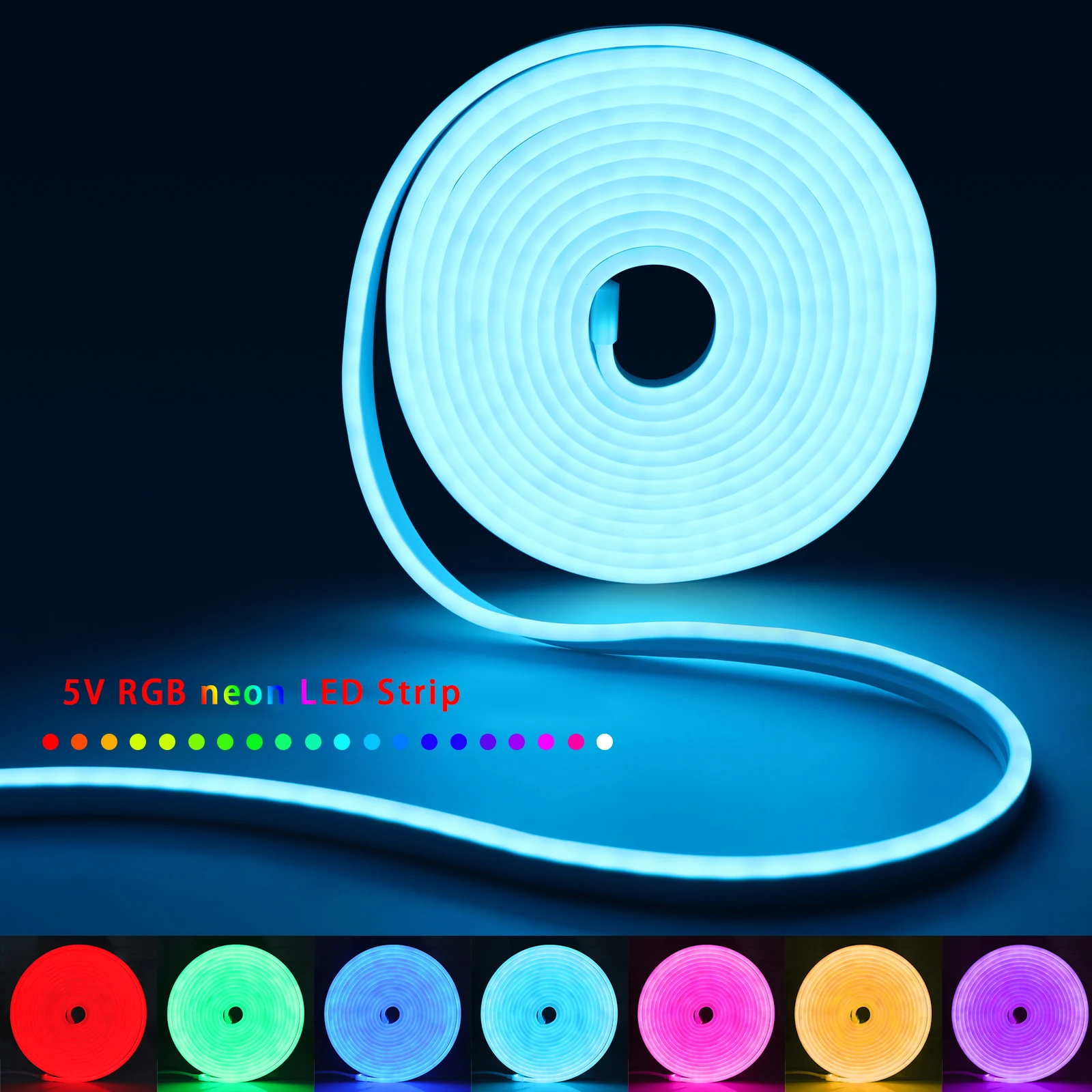 Taśma LED Neon RGB 1-5m, 5V US – Smart Home Room recenzja i cena